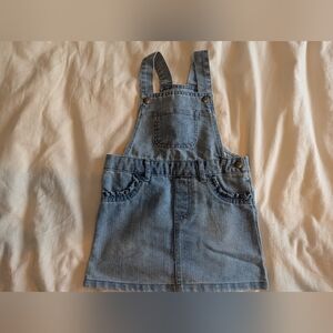 3/$20! The Children's Place Denim Overall Dress